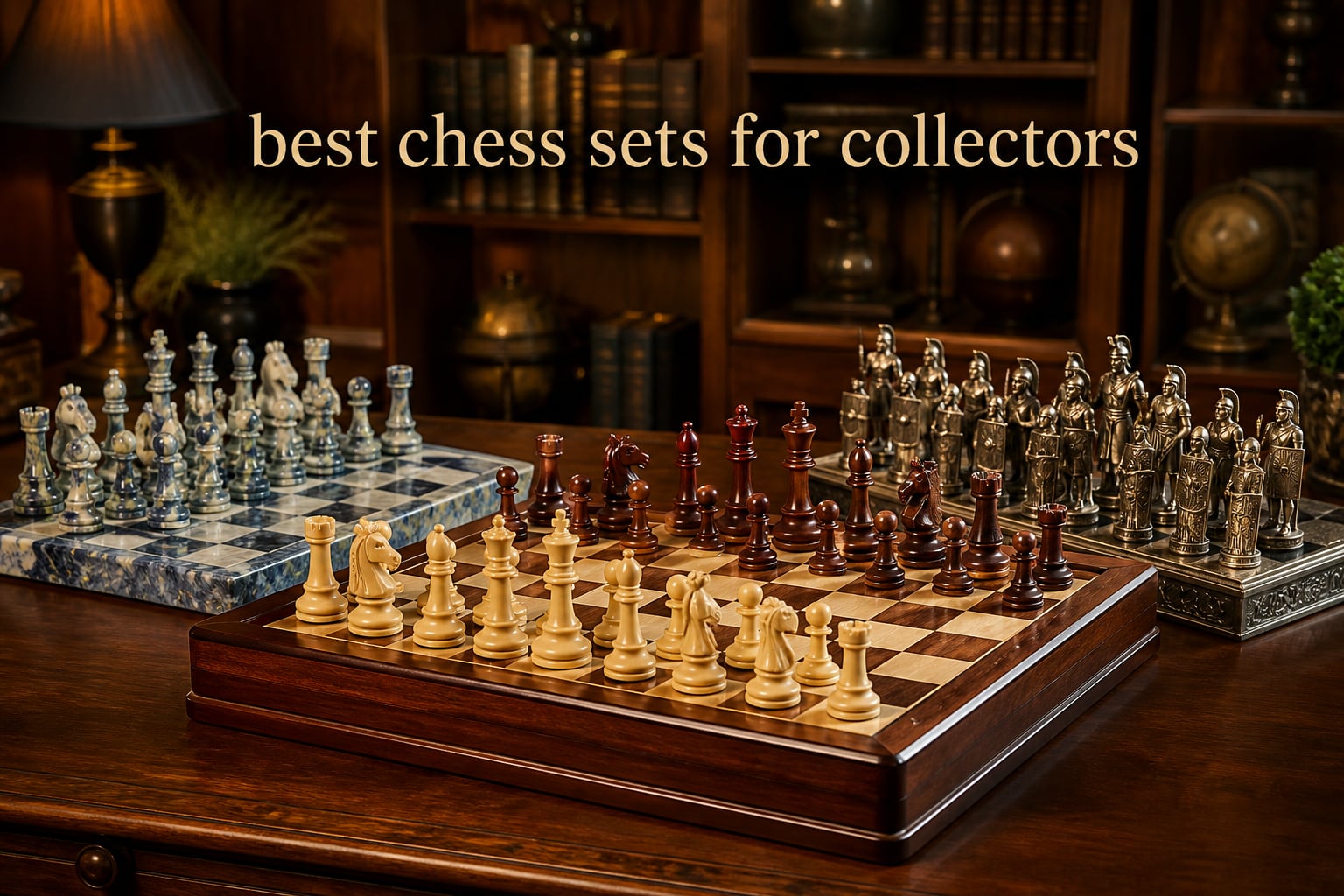 best chess sets for collectors