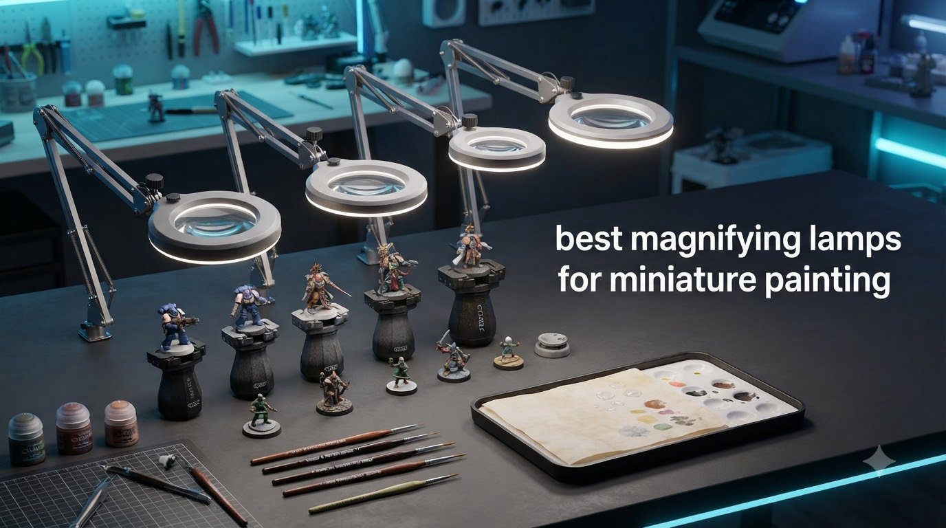 best magnifying lamps for miniature painting