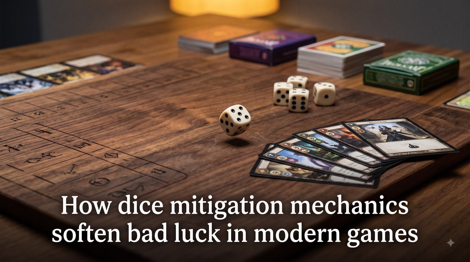 How dice mitigation mechanics soften bad luck in modern games