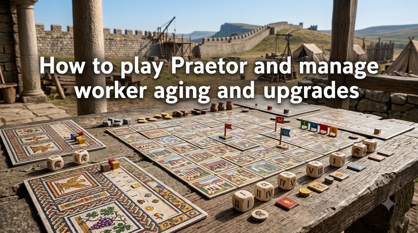 How to play Praetor and manage worker aging and upgrades