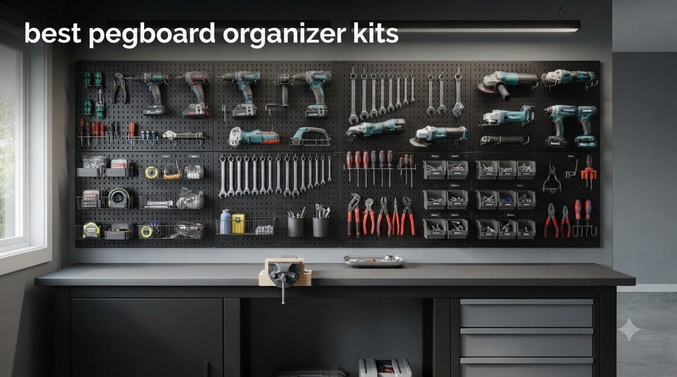 best pegboard organizer kits
