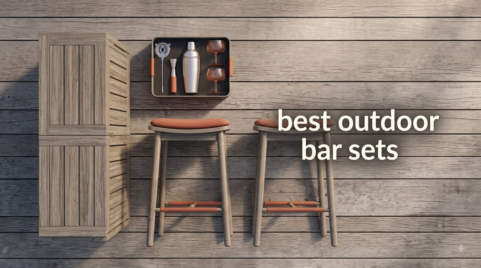 best outdoor bar sets