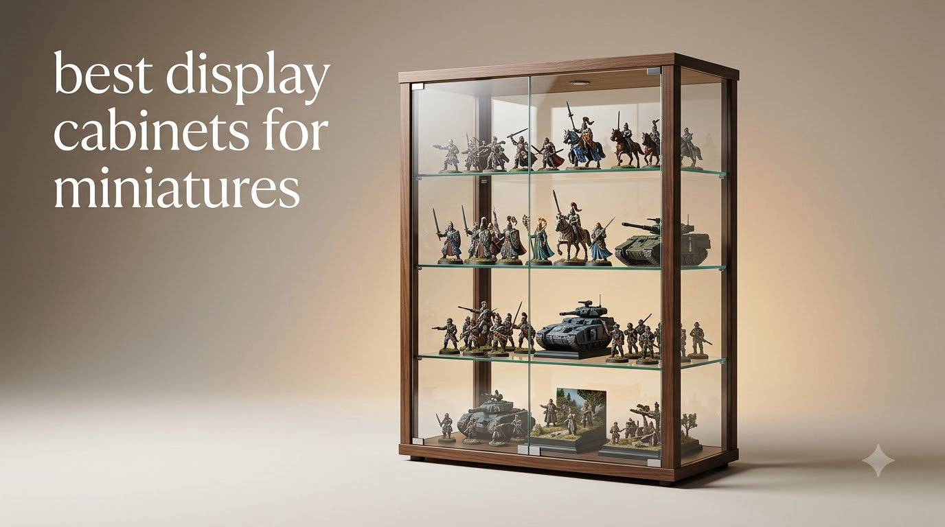 best display cabinets for miniatures