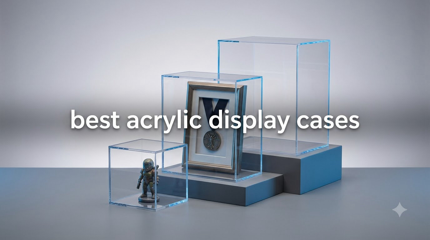 best acrylic display cases