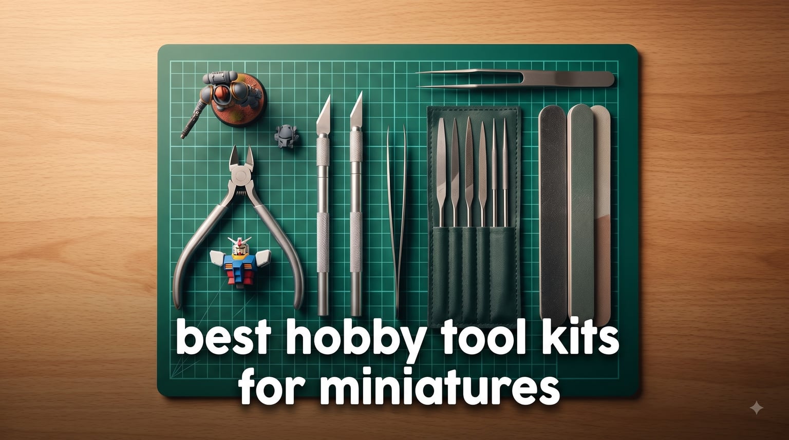 best hobby tool kits for miniatures