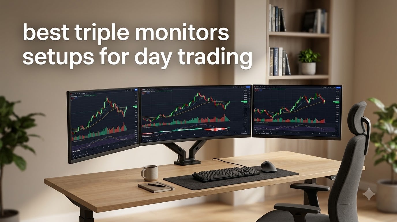 best triple monitors setups for day trading