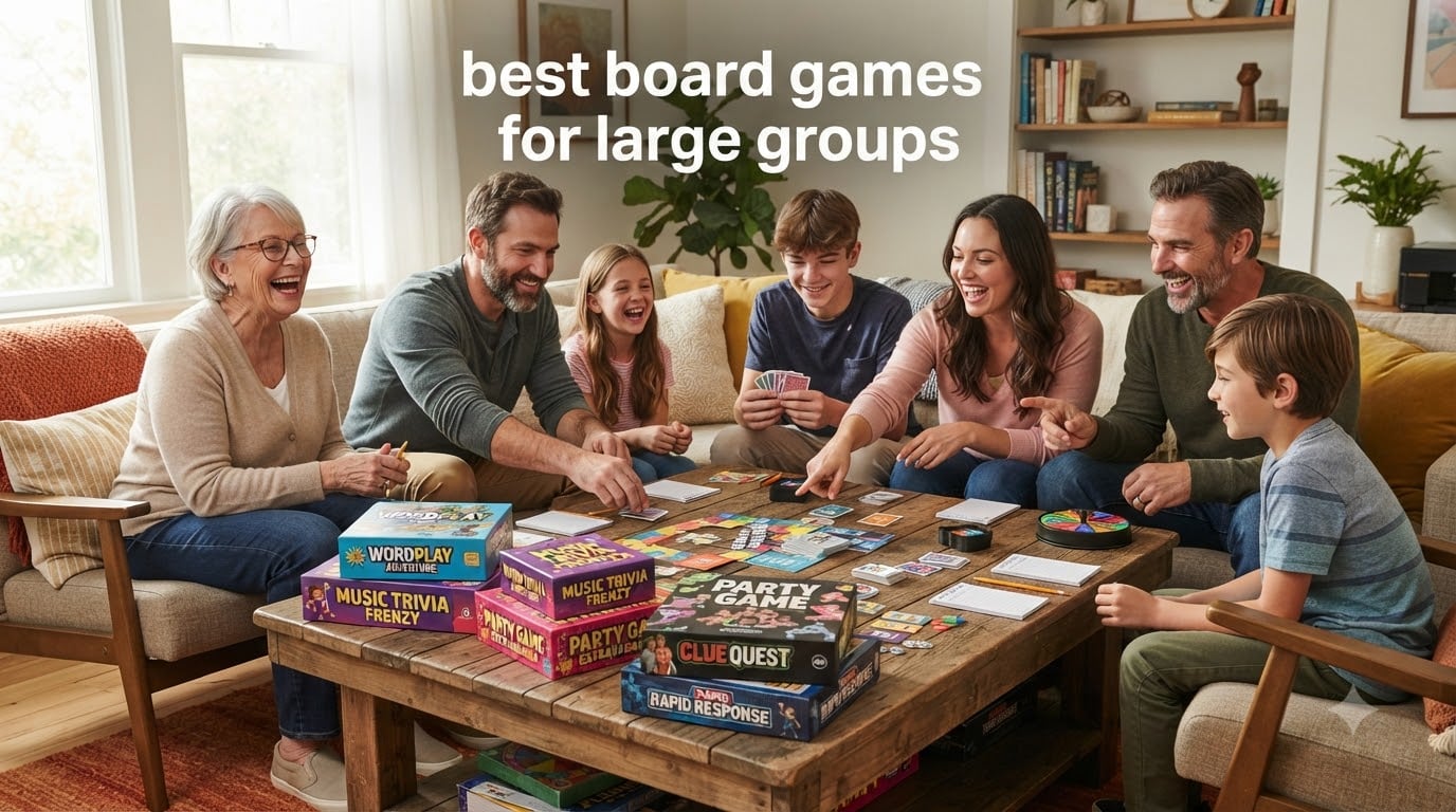 best board games for large groups