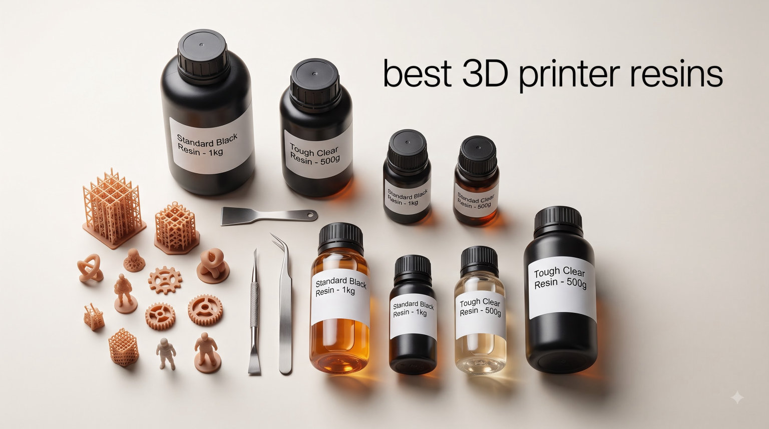 best 3D printer resins