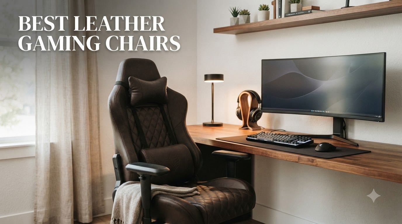 best leather gaming chairs