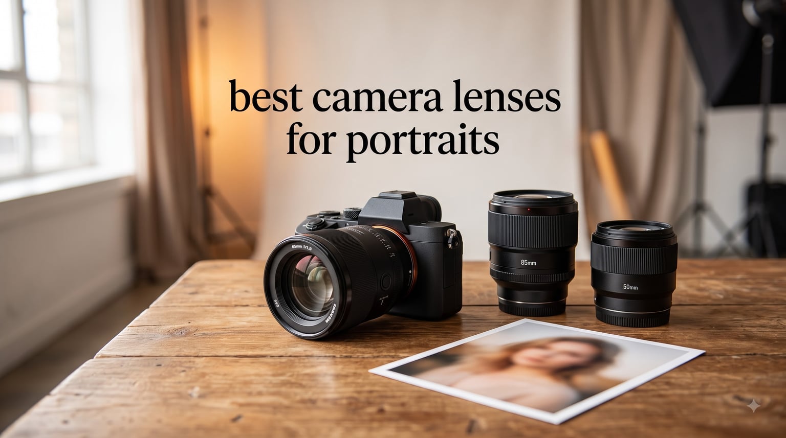 best camera lenses for portraits