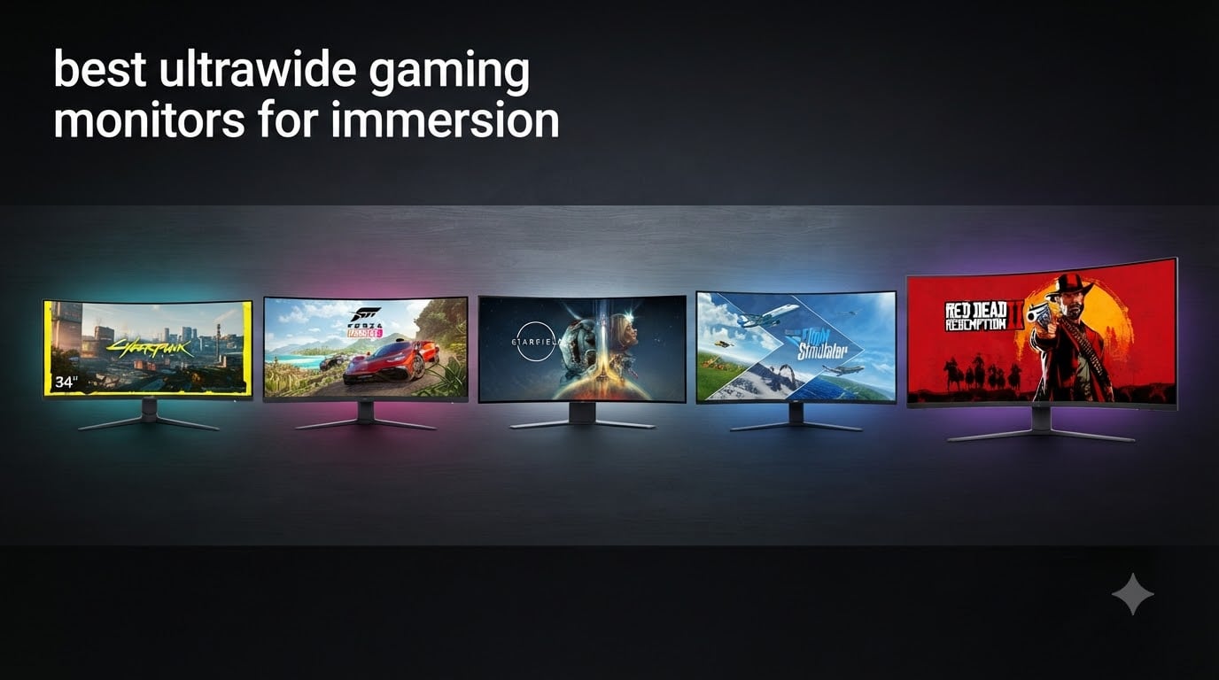 best ultrawide gaming monitors for immersion