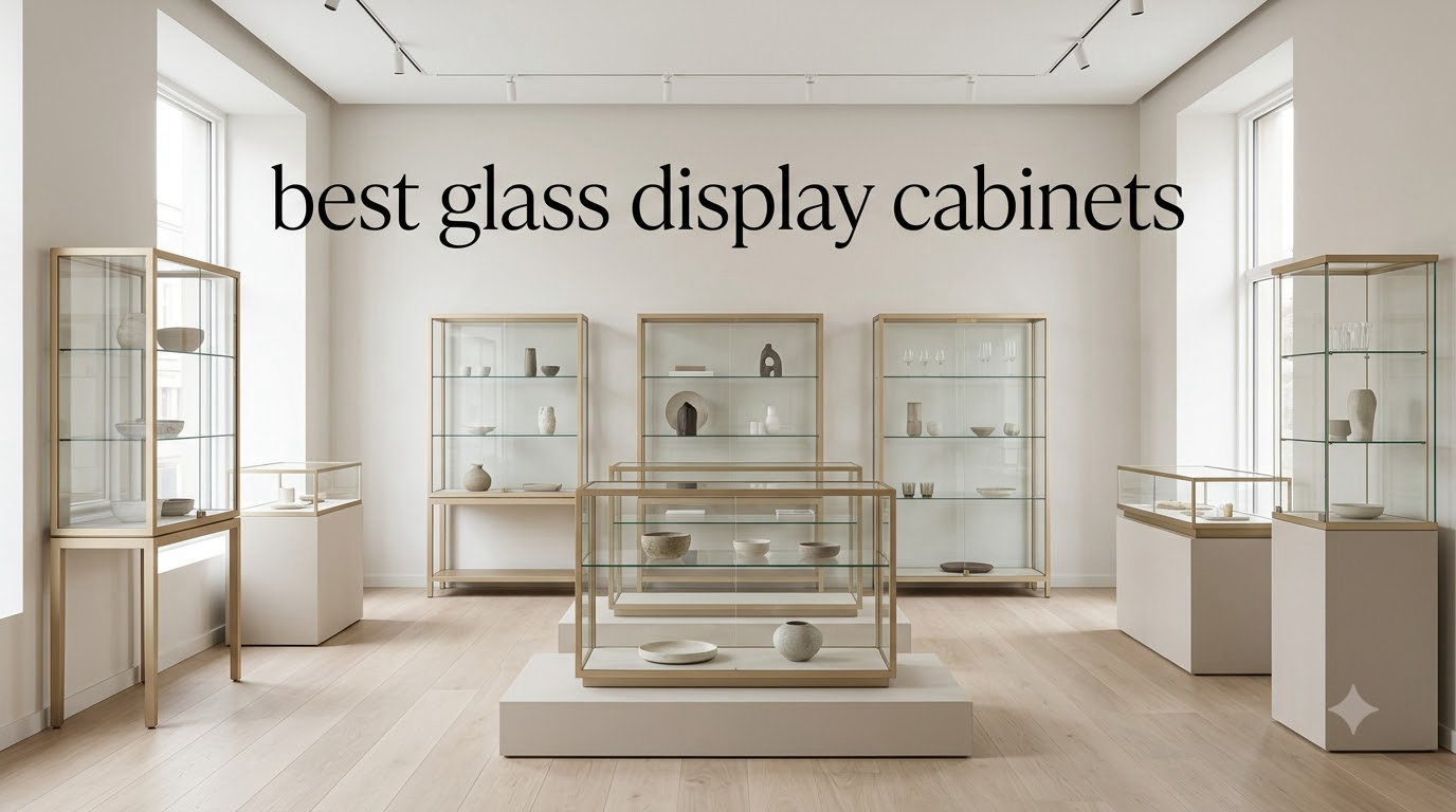 best glass display cabinets