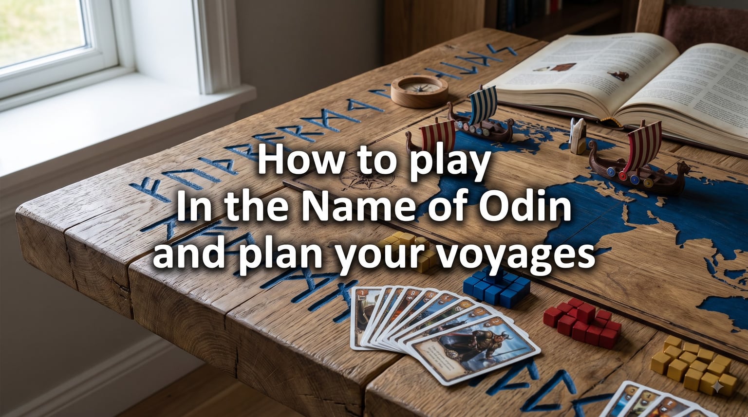 How to play In the Name of Odin and plan your voyages
