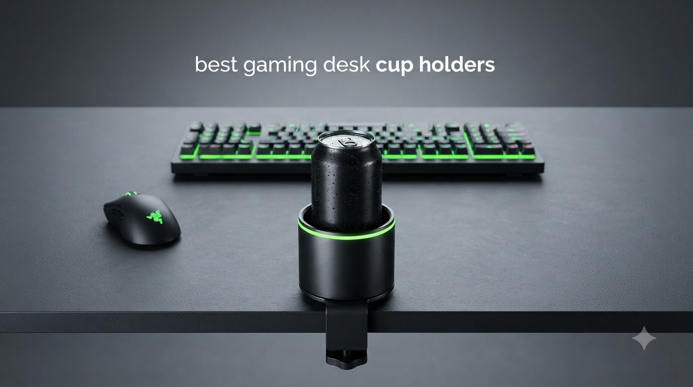 best gaming desk cup holders