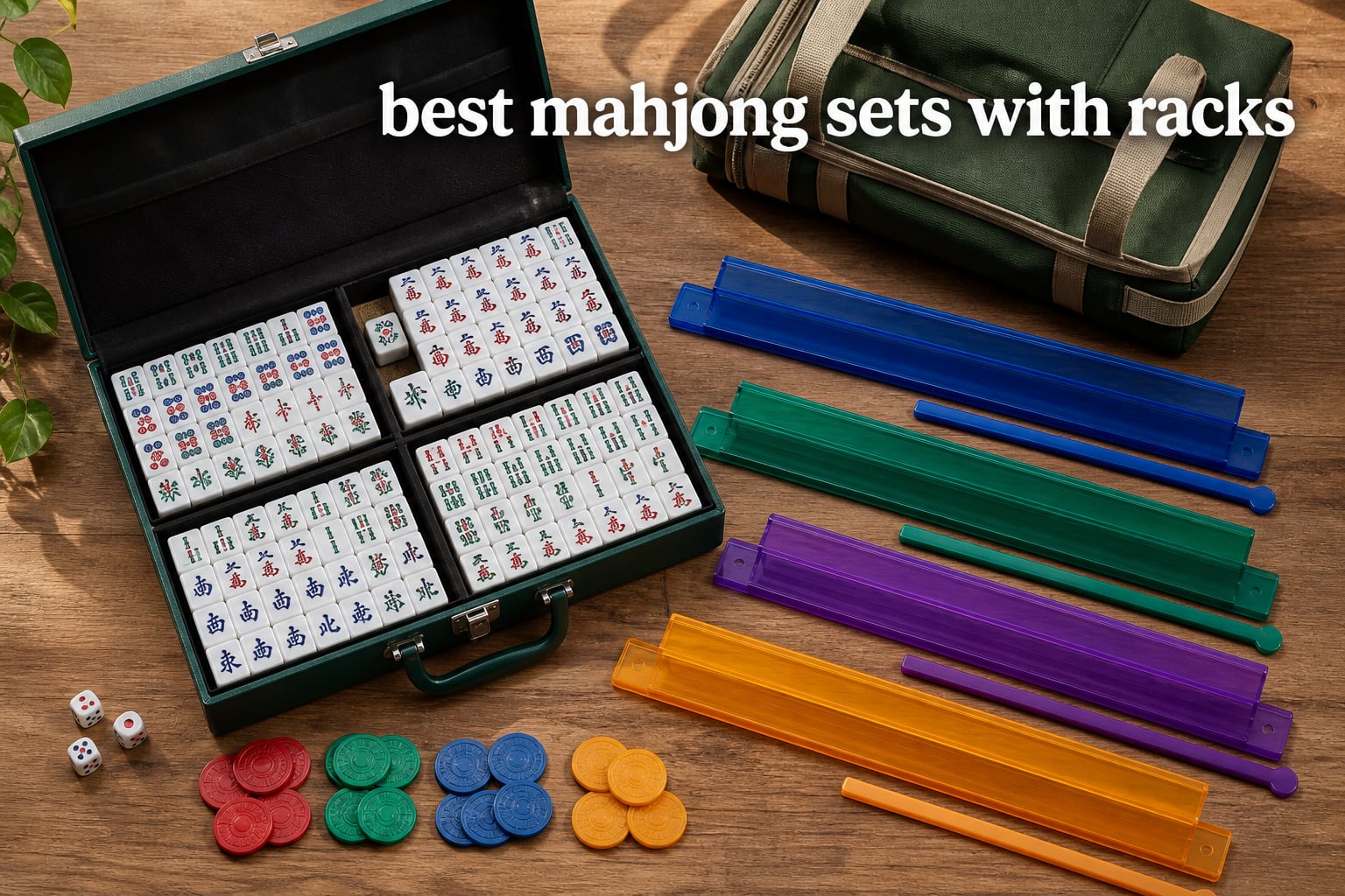 best mahjong sets with racks