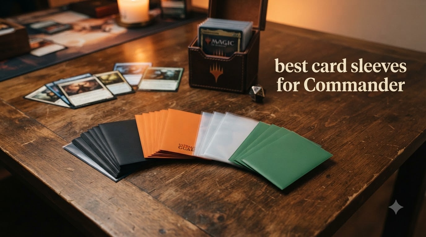 best card sleeves for Commander