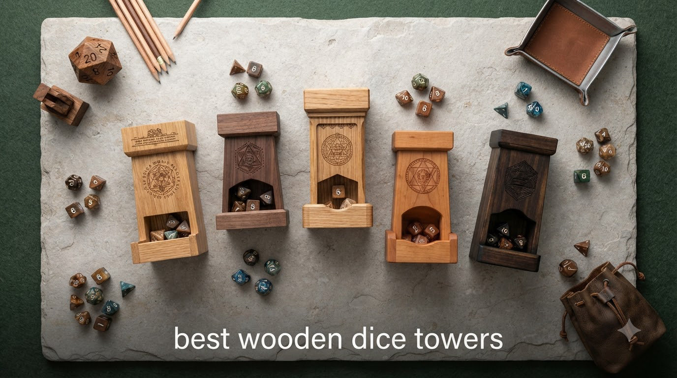 best wooden dice towers