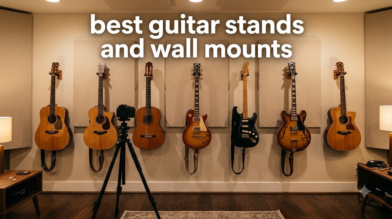 best guitar stands and wall mounts