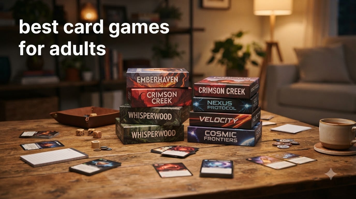 best card games for adults