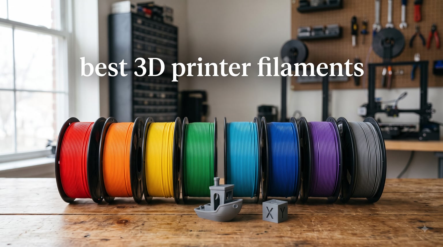 best 3D printer filaments