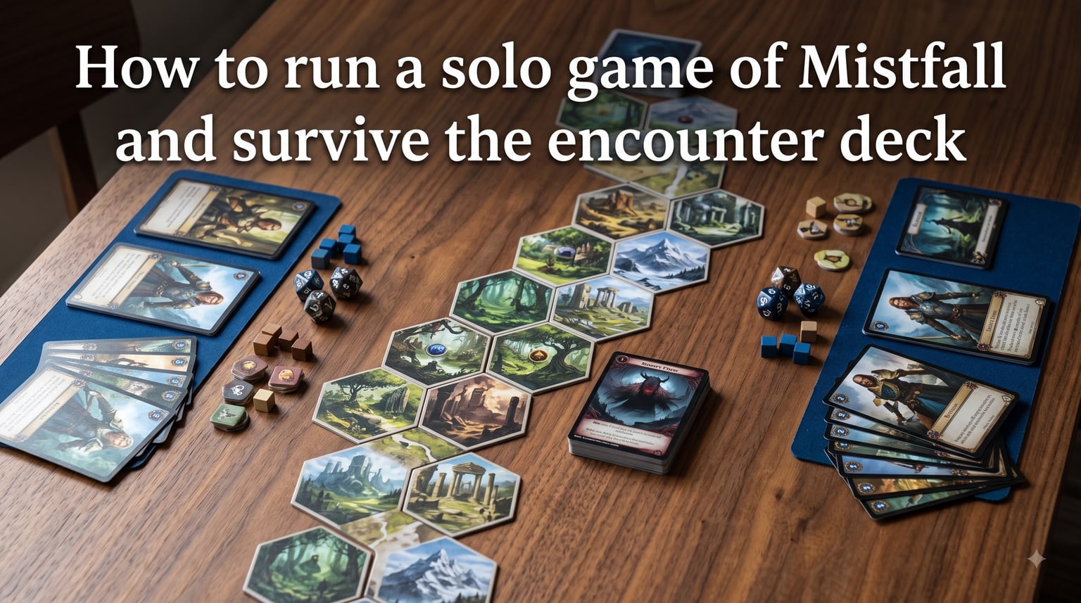 How to run a solo game of Mistfall and survive the encounter deck