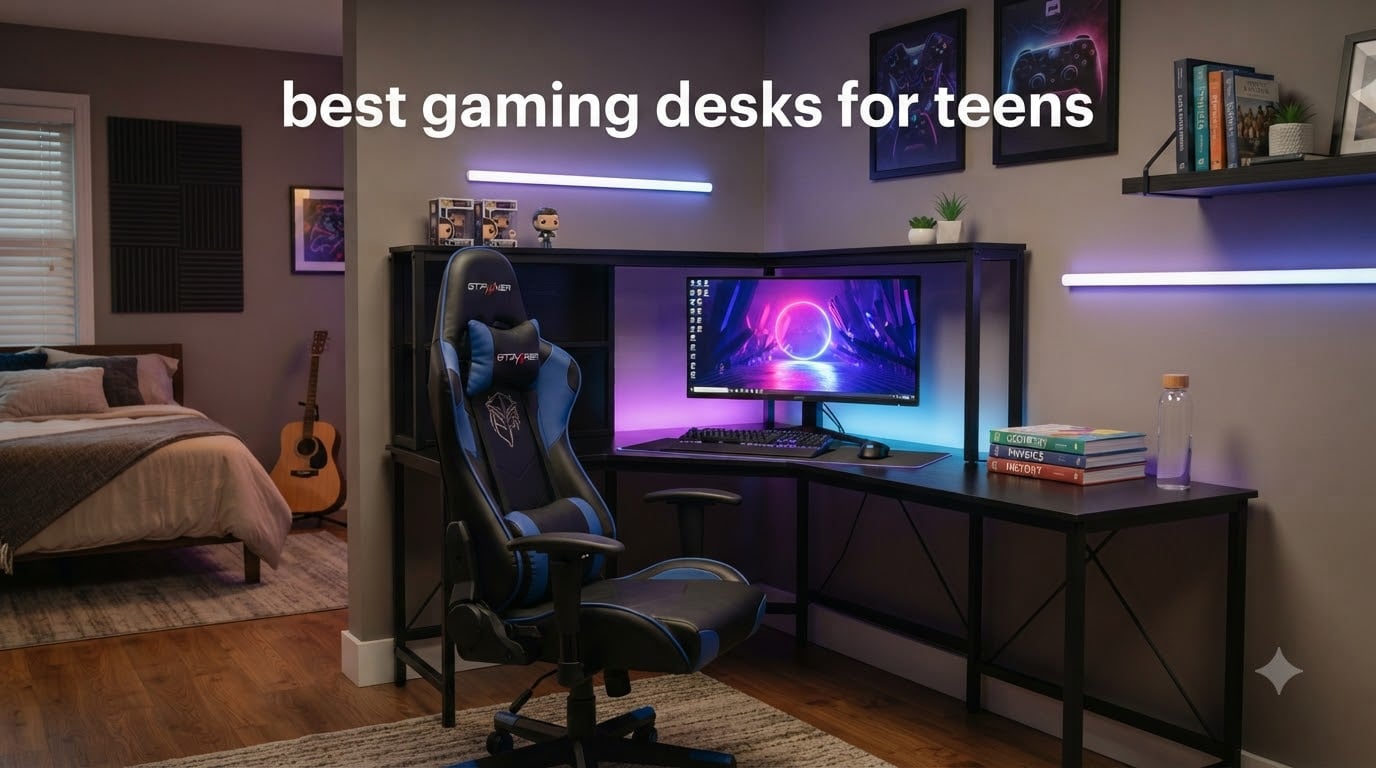 best gaming desks for teens