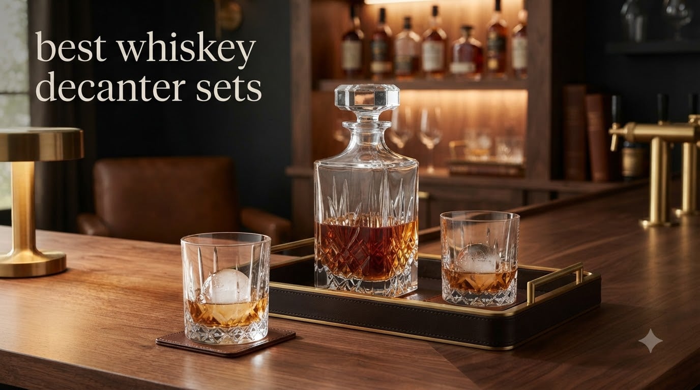 best whiskey decanter sets