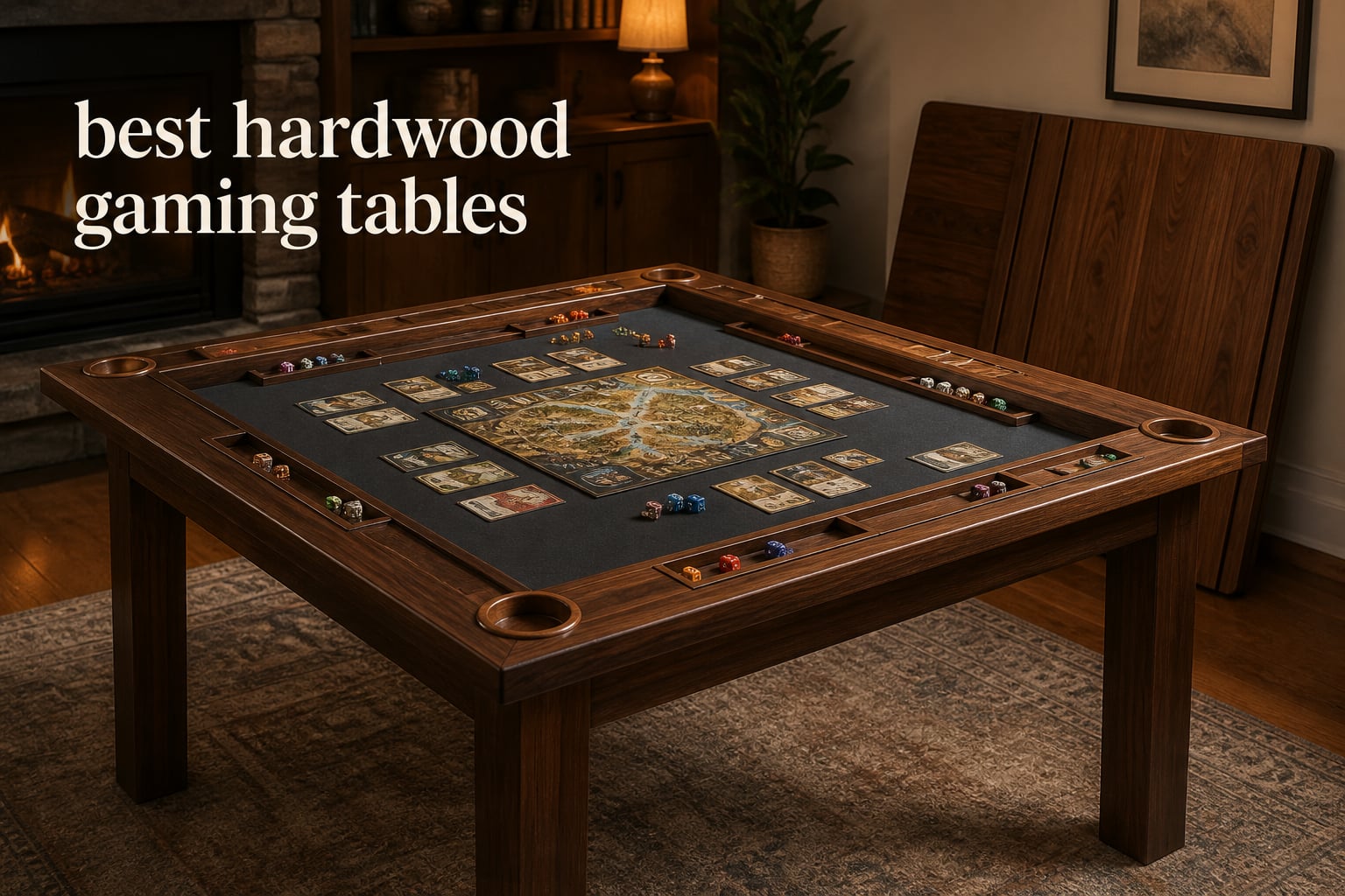best hardwood gaming tables