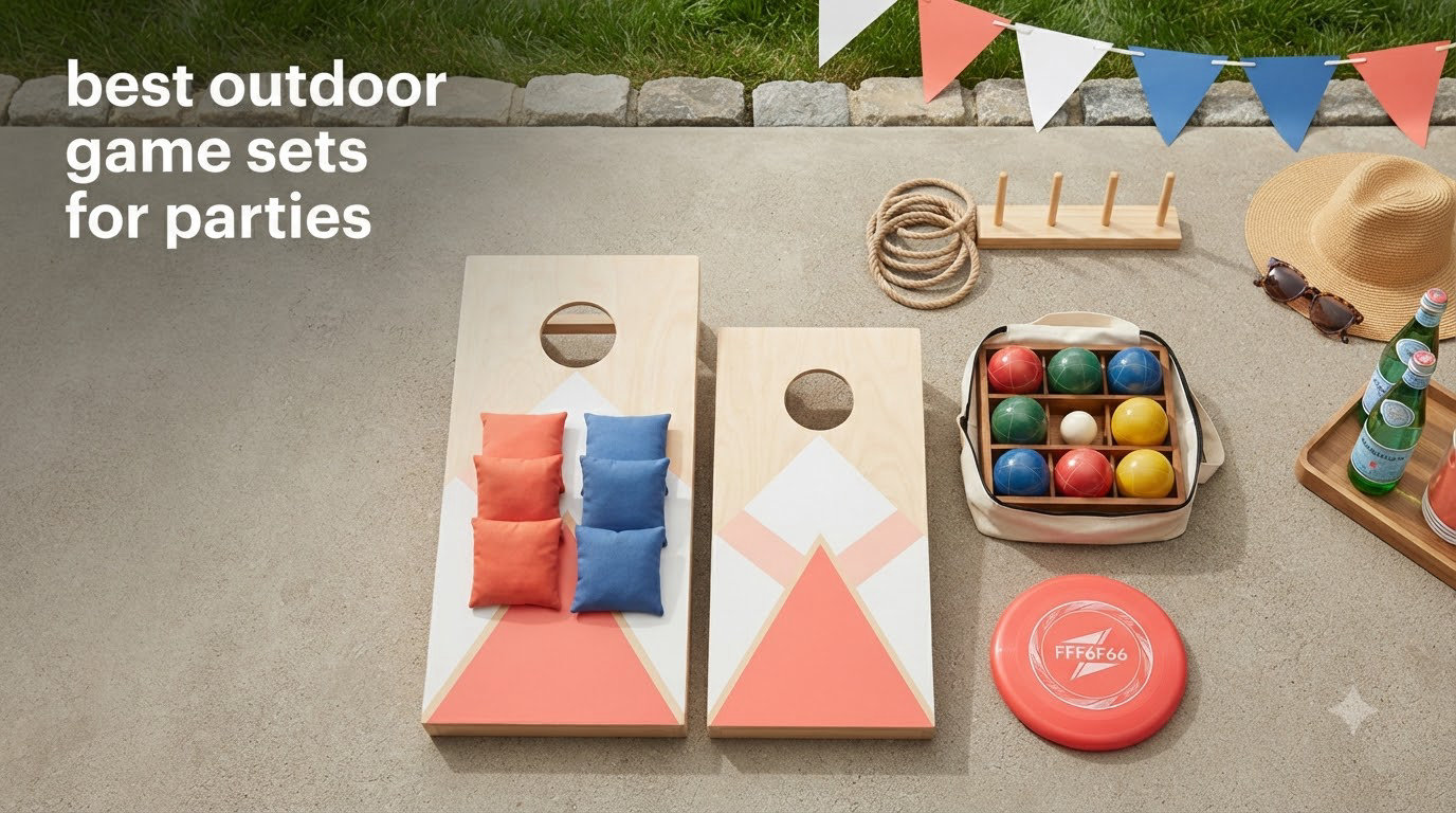 best outdoor game sets for parties