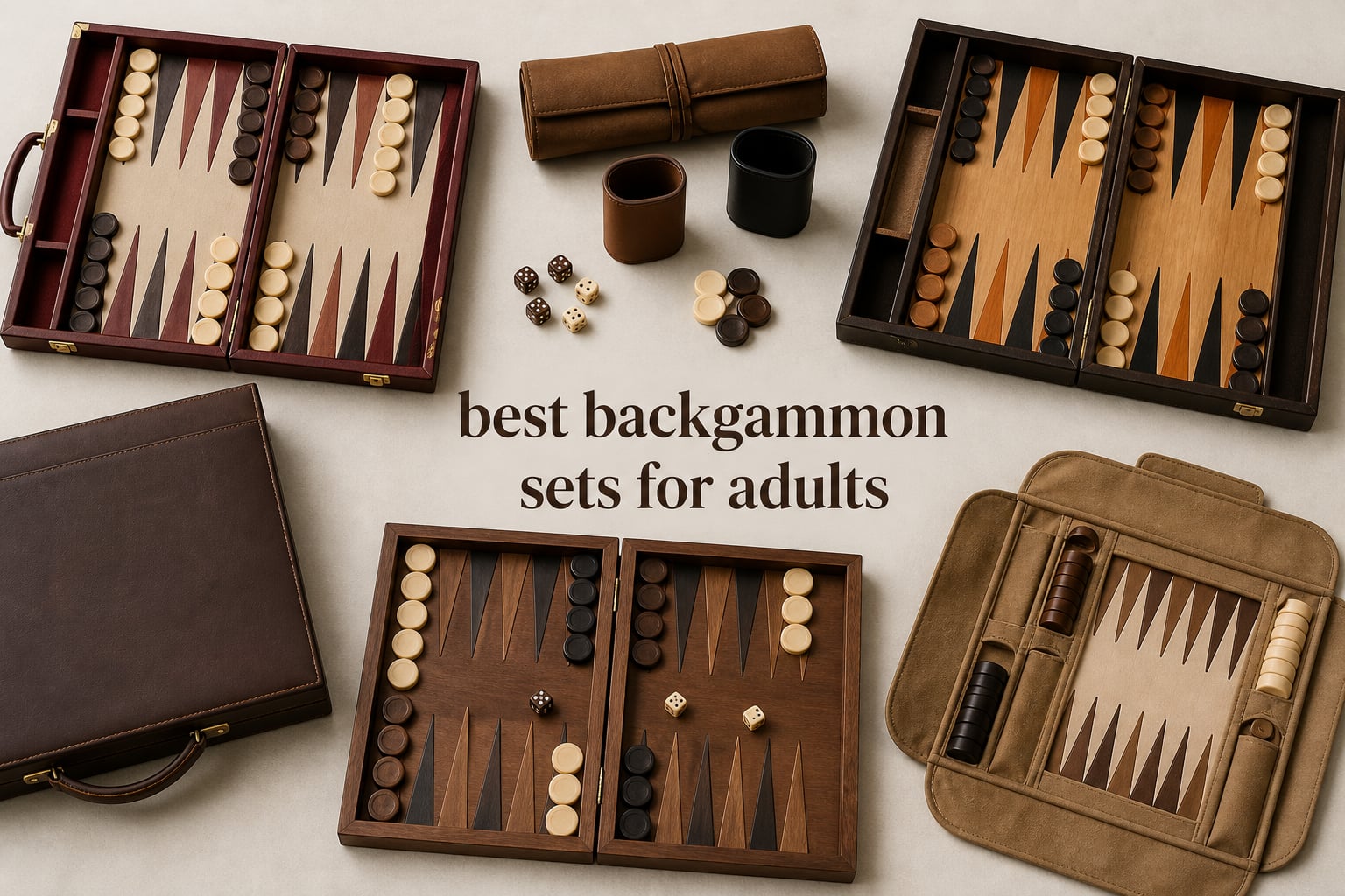 best backgammon sets for adults