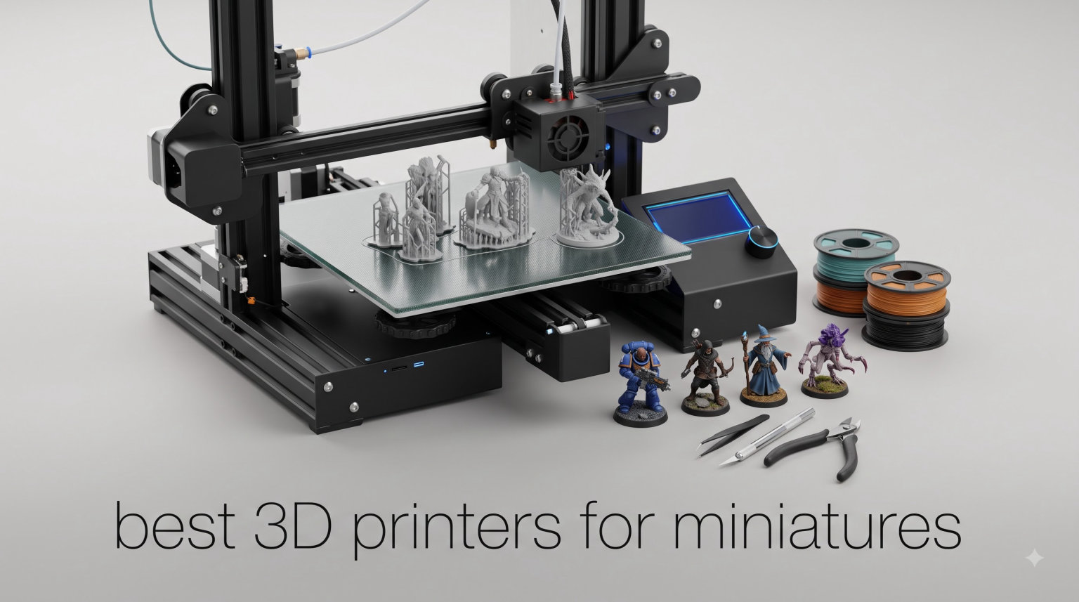 best 3D printers for miniatures