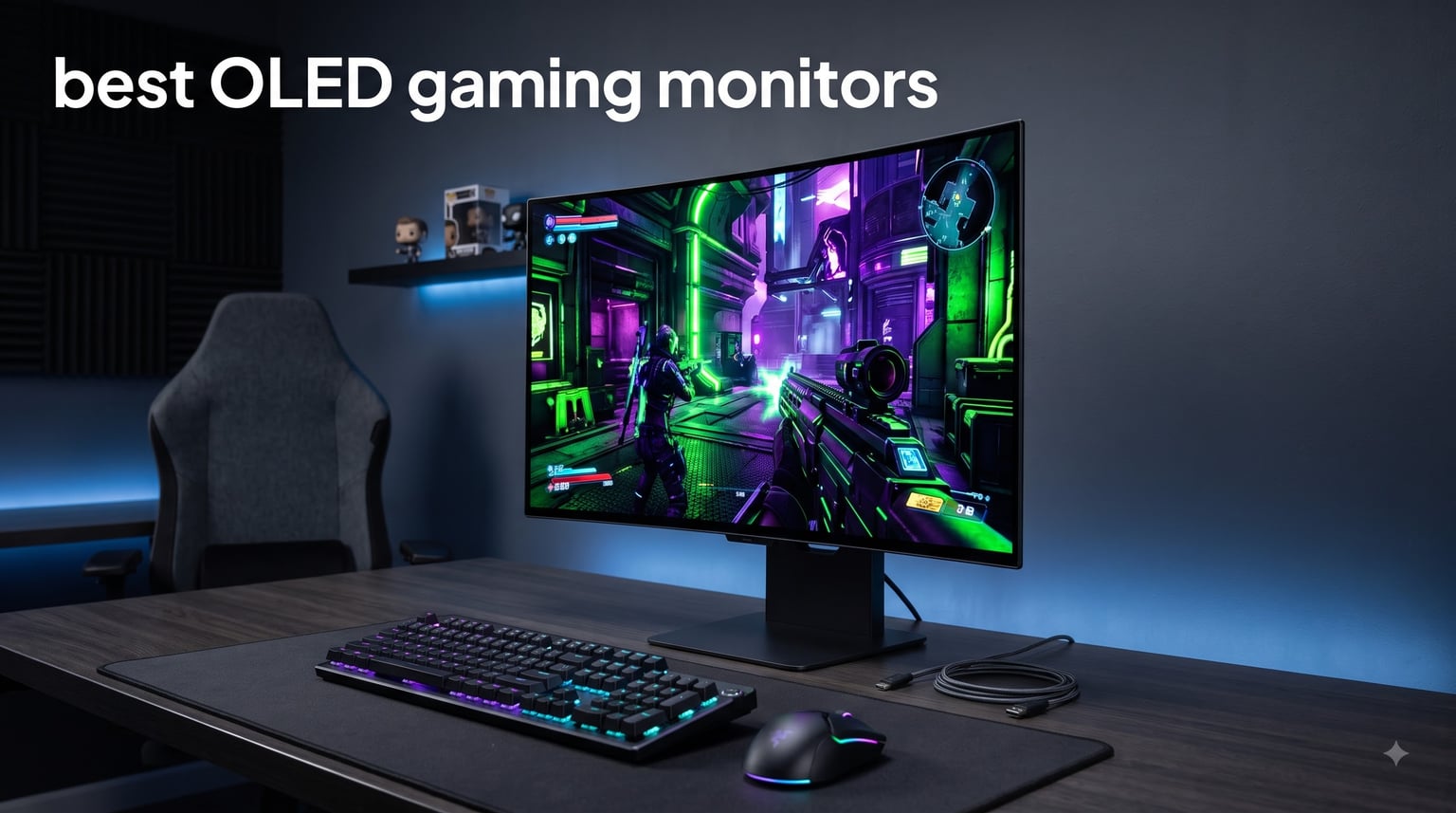best OLED gaming monitors