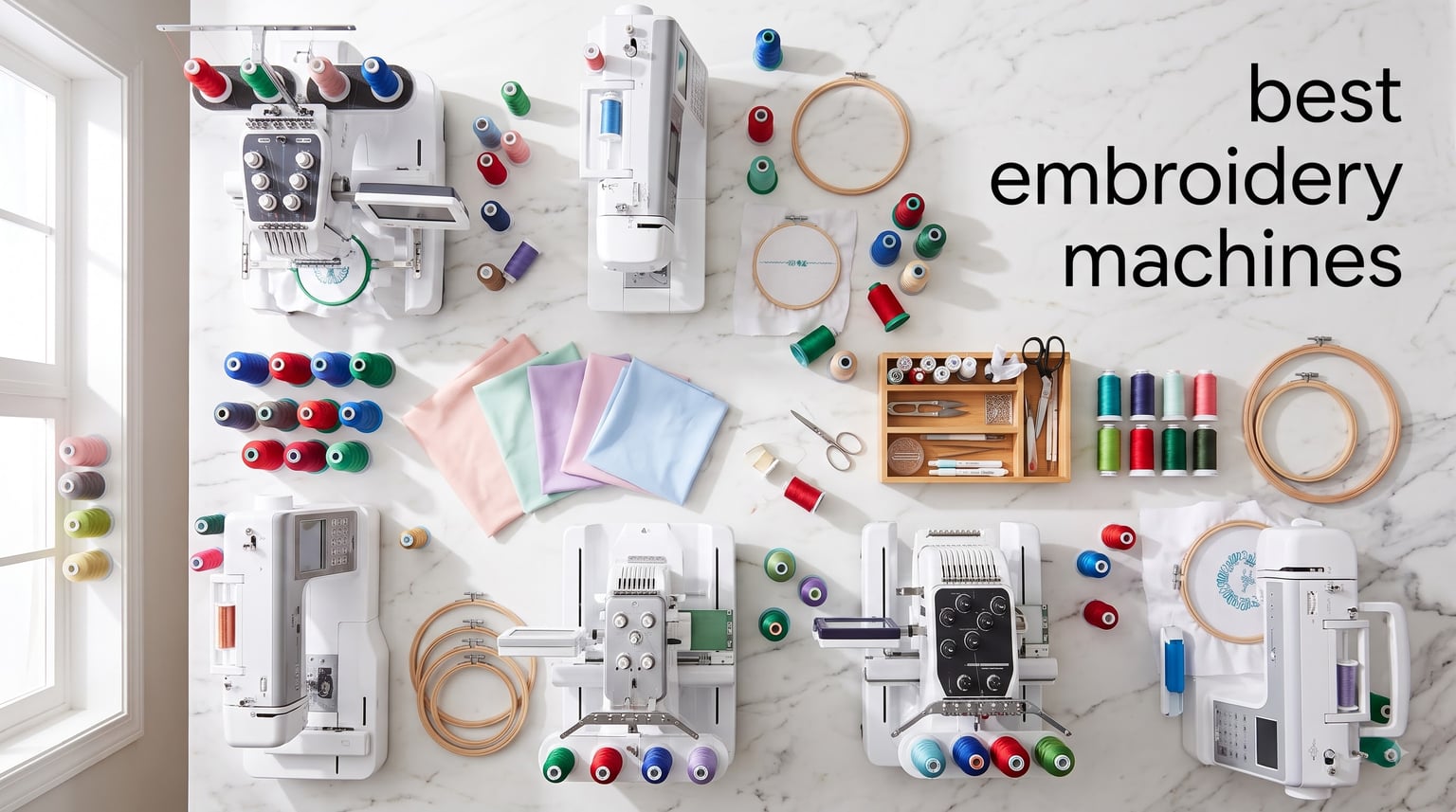 best embroidery machines