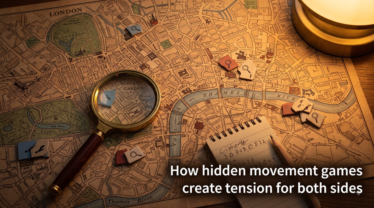 How hidden movement games create tension for both sides
