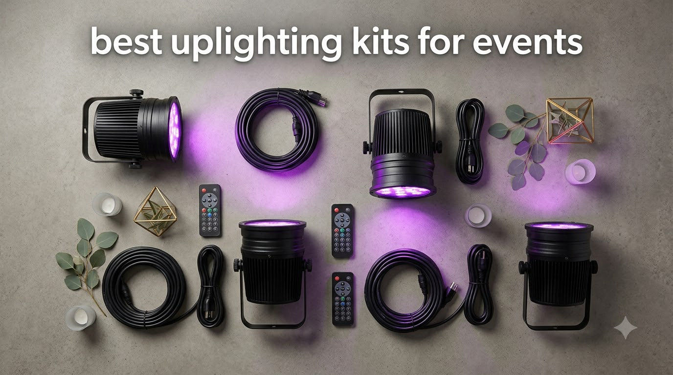 best uplighting kits for events