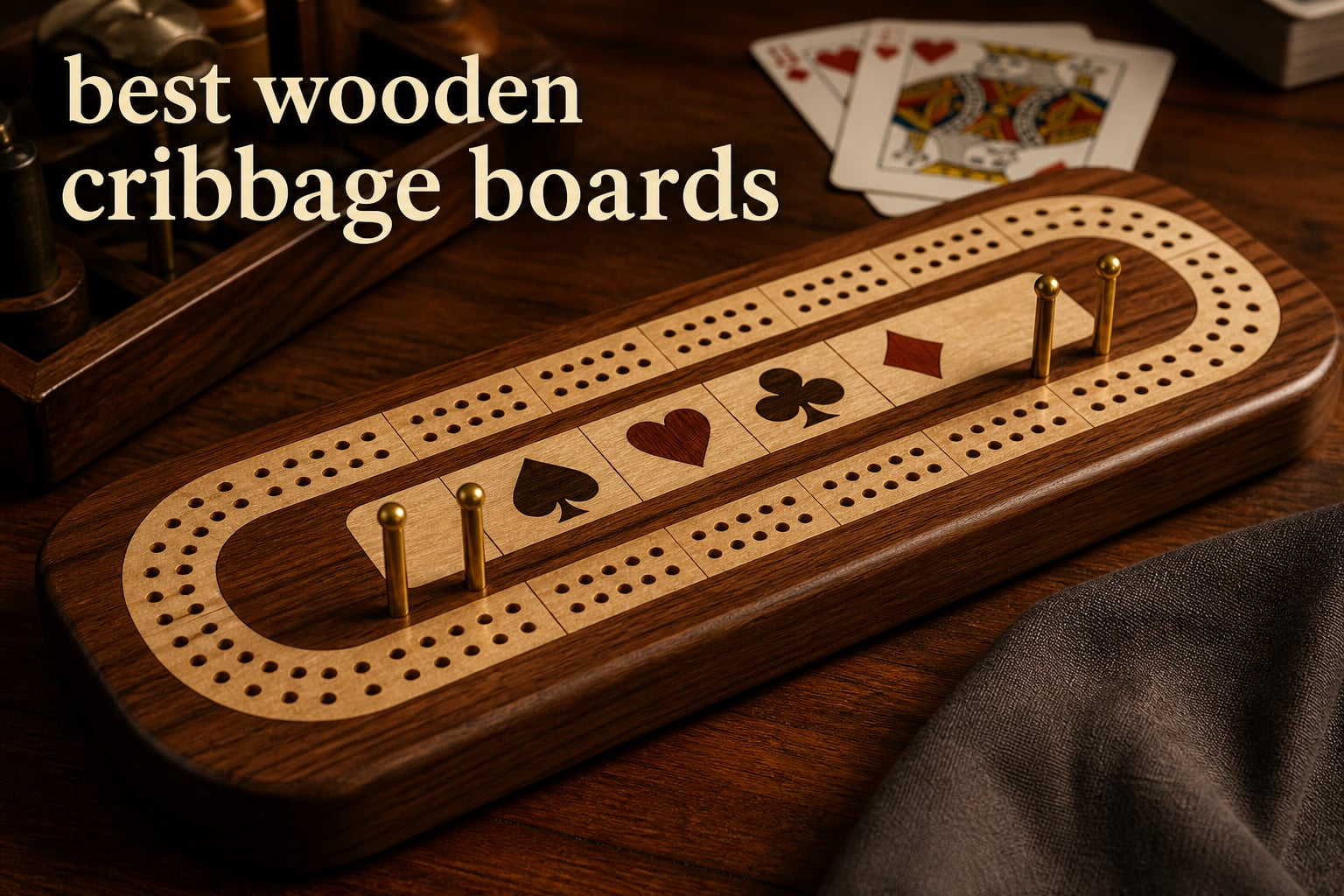 best wooden cribbage boards