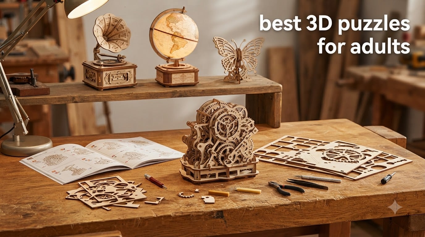 best 3D puzzles for adults