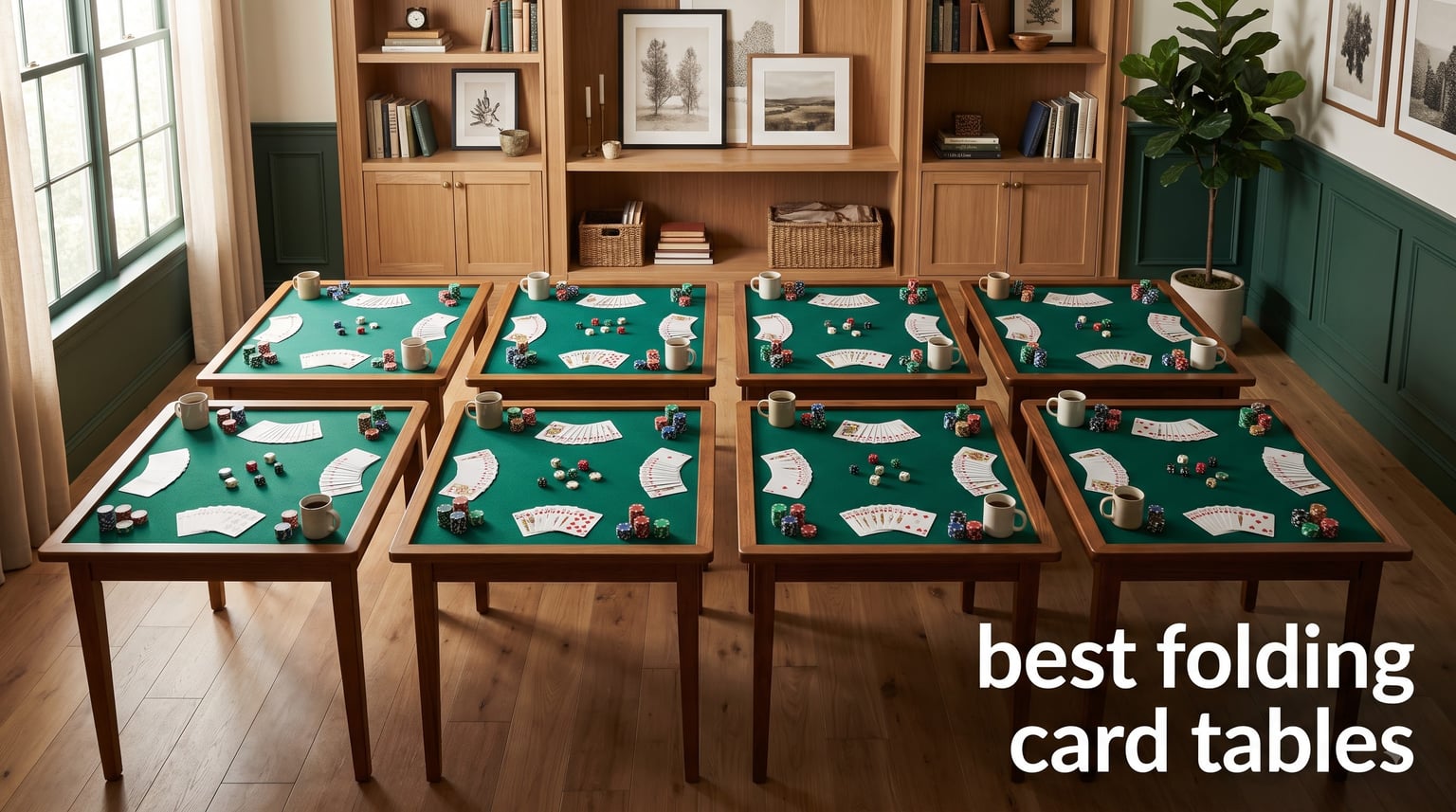 best folding card tables