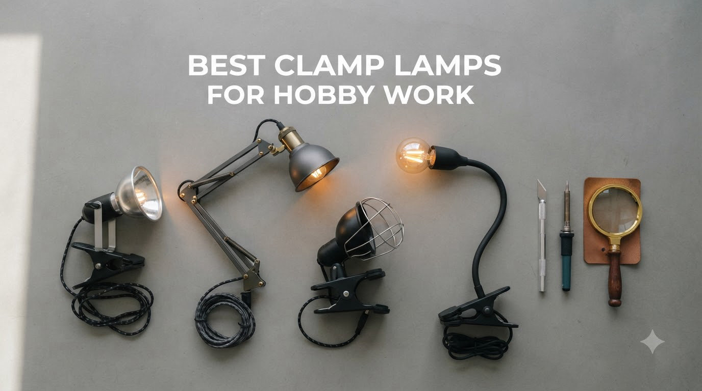best clamp lamps for hobby work
