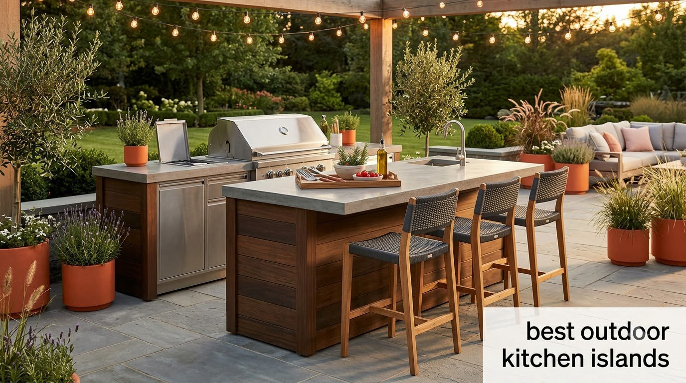 best outdoor kitchen islands