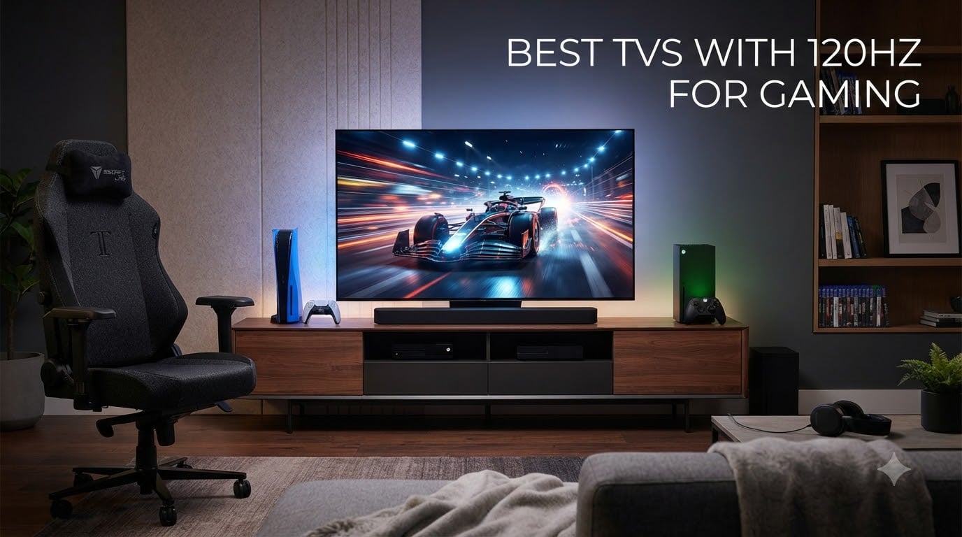 best tvs with 120hz for gaming