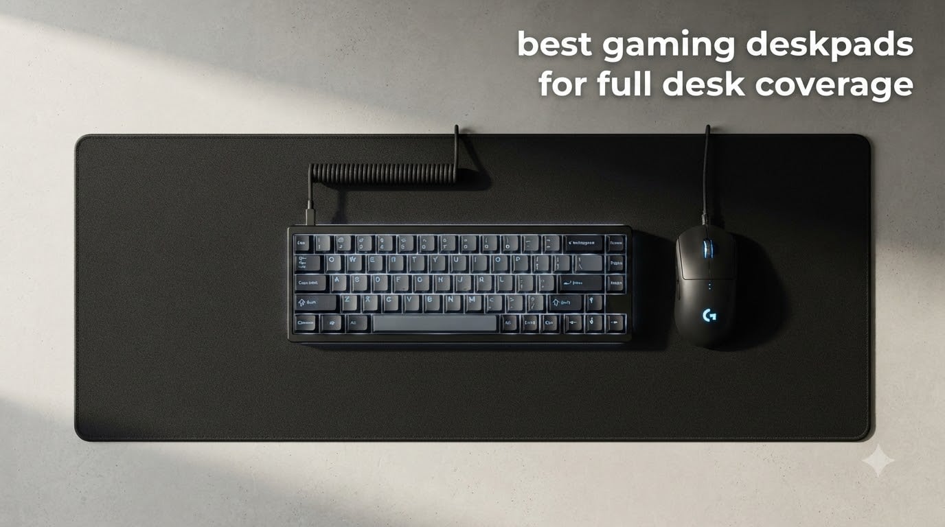 best gaming deskpads for full desk coverage