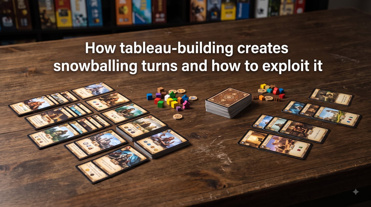 How tableau-building creates snowballing turns and how to exploit it