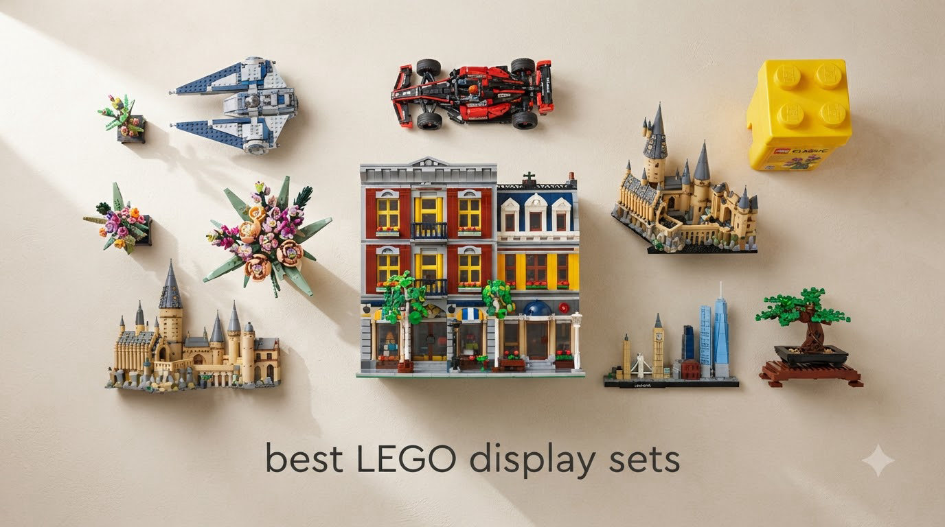 best LEGO display sets