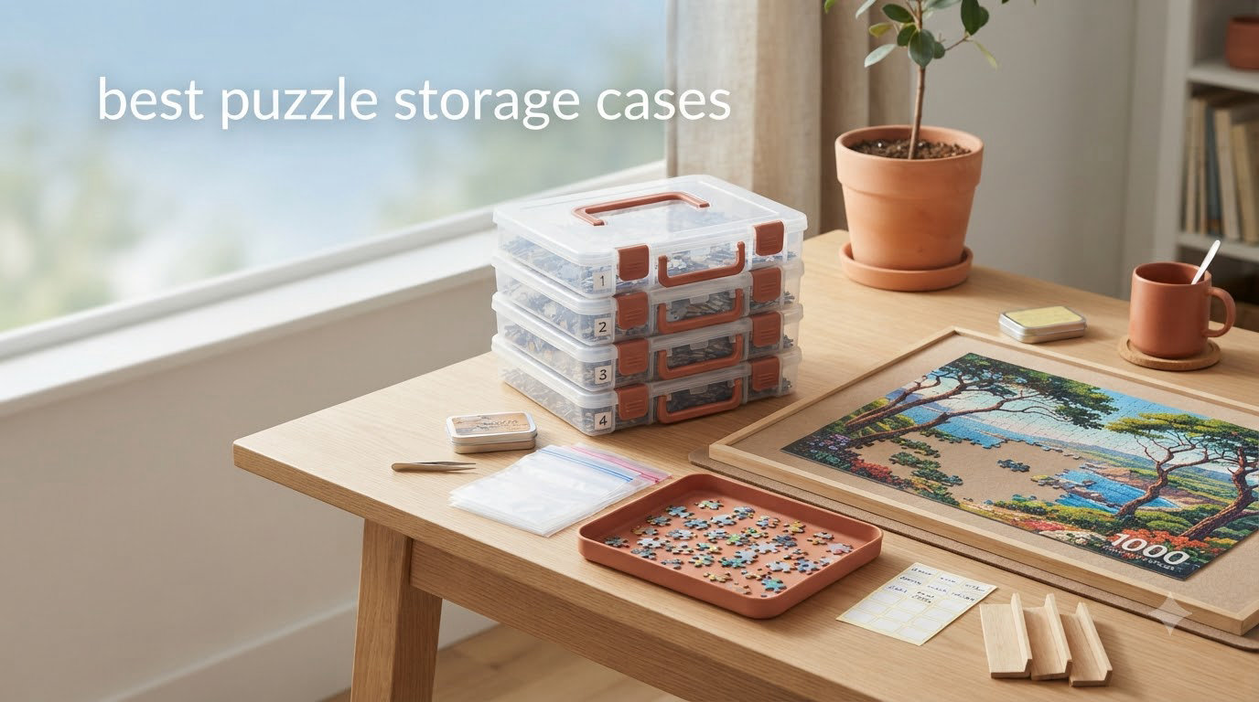 best puzzle storage cases
