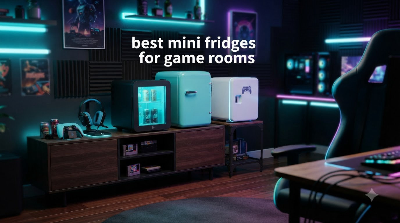 best mini fridges for game rooms