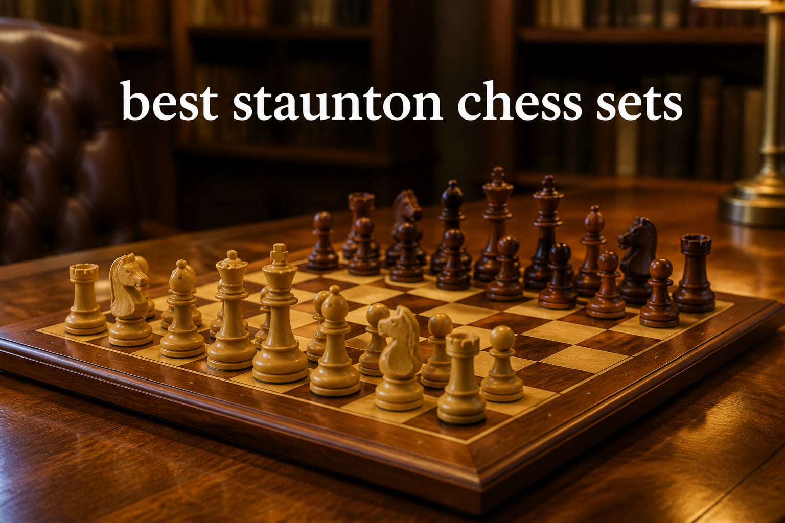best staunton chess sets