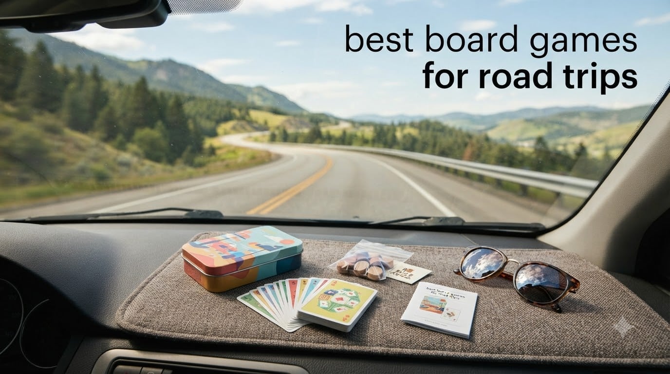 best board games for road trips