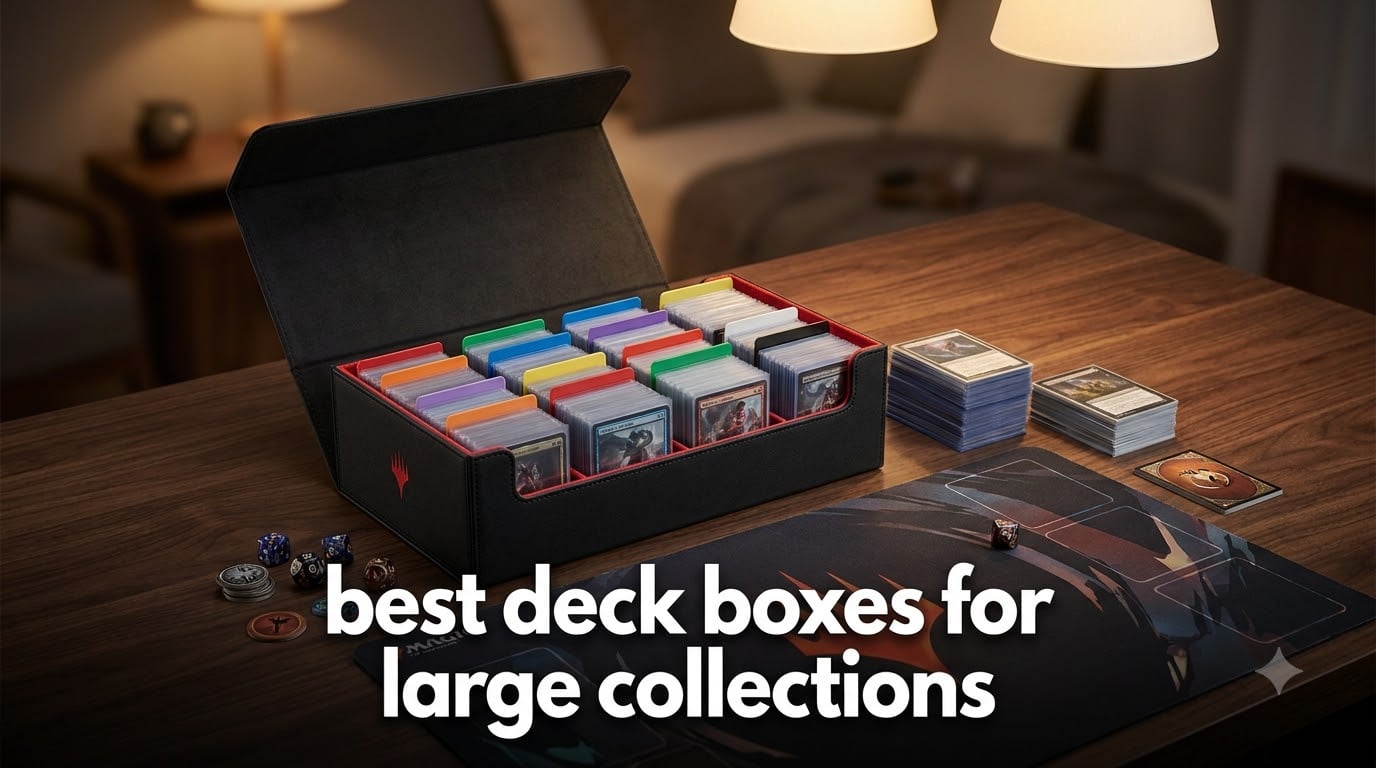 best deck boxes for large collections