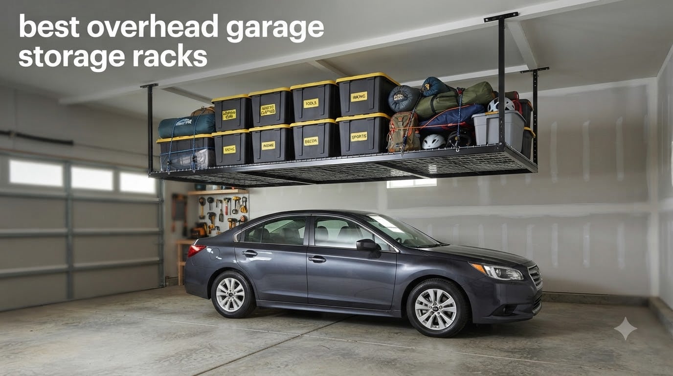 best overhead garage storage racks